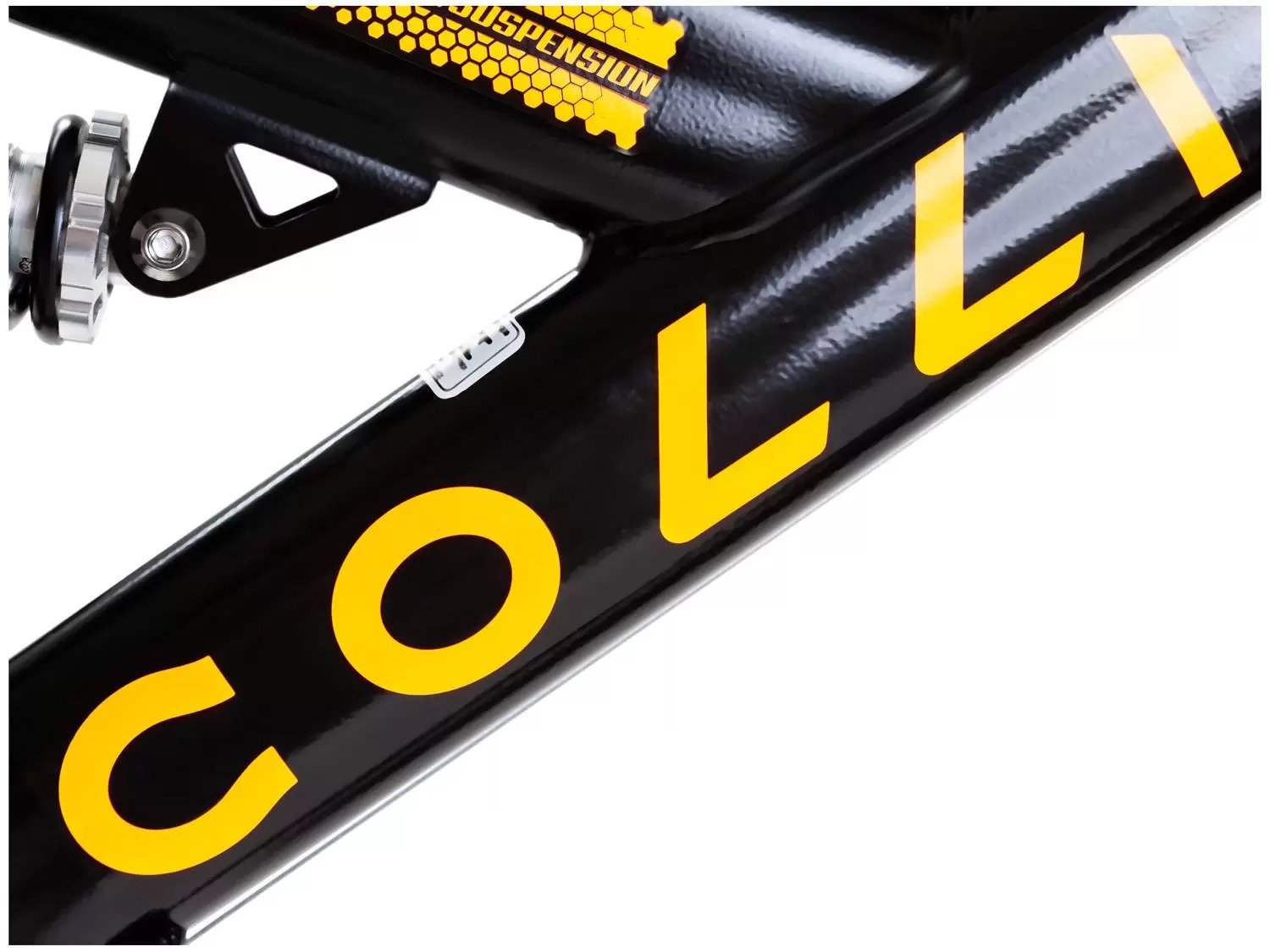 Bicicleta Colli Aro 20 com Gps + Freio V-brake - Aço Carbono 21 Marchas 310 Preto/laranja Un - 6