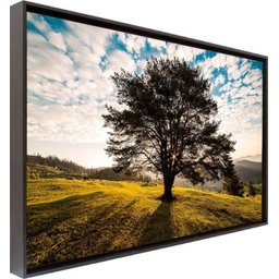 Quadro Decorativo Tela Emoldurada Montanha Romênia 90x60cm - 2 Quadro Decorativo Tela Emoldurada Montanha Romênia 90x60cm - 2