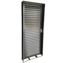 Ver imagem 1 de Porta De Aço Laminada Popular Para Banheiro Dispensa Abertura Esquerda 70x12x210