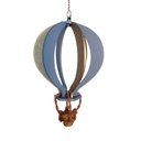 Ver imagem 3 de Luminária de Teto Pendente Balão Cúpula 40x15cm: Cru5992