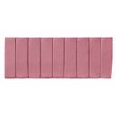 Ver imagem 3 de Cabeceira Painel Solteiro 0,90m Londres Veludo Rosa Dal Poz Estofados