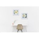 Ver imagem 2 de Quadro Decorativo Flor Papoula Branca 40x40cm
