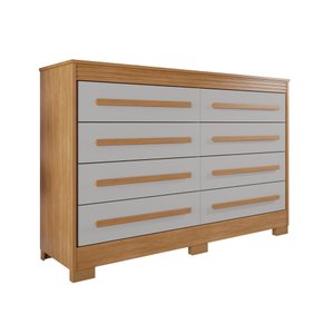 Comoda California 8 Gavetas Benetil Cinamomo Off