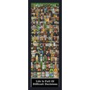 Ver imagem 1 de Quadro Decorativo Poster Várias Marcas de Cervejas sem Vidro 55x160cm