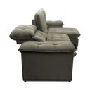 Ver imagem 7 de Sofá Retrátil Reclinável Atenas 2,30m Suede Velut Tabaco C/ Molas no Assento - King House