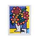 Ver imagem 1 de Quadro Romero Britto Flowers 64x85cm