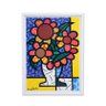 Quadro Romero Britto Flowers 64x85cm - 1