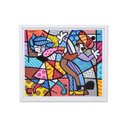 Ver imagem 1 de Quadro Romero Britto Decorativo Street Dance 76x67cm