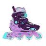 Patins Infantil X-light Roxo com Rodas Led Traxart Par Tam M 29-32 - 1
