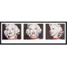 Quadro Decorativo Poster Marilyn Monroe Caras e Bocas sem Vidro 94x34cm - 4