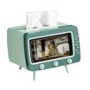 Ver imagem 4 de Suporte Decorativo Tv Retro Porta Lenços Verde Xc-sp-62