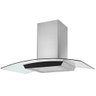 Coifa de Parede Suggar Esmeralda Touch Vidro Inox 90cm 110v Tp3091thix - 2