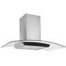 Coifa de Parede Suggar Esmeralda Touch Vidro Inox 90cm 110v Tp3091thix - 1