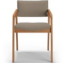 Ver imagem 3 de Kit 03 Cadeiras para Sala de Jantar Estar Living Giorgia B04 Bouclê Bege