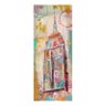Quadro Tela Decorativa Colorida Nova York Empire State Building 50x120cm - 1