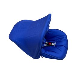 Capa para Bebê Conforto + Capota/ Protetor de Sol + Protetor de Cinto - Azul Liso - 1