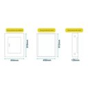 Ver imagem 4 de Quadro de Distribuição Andaluz 44 Din Sobrepor Barramento Trifásico 225a