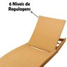 Espreguiçadeira com Mesa 6 Regulagens Avelã - 3