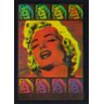 Quadro Decorativo Poster 3D da Diva Marilyn Monroe 50x70cm - 1