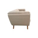 Ver imagem 2 de Sofá 2 Lugares Coin Living 200cm Linho Bege - Sallar Home