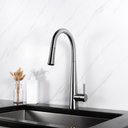 Ver imagem 3 de Misturador Monocomando com Ducha Emporio Inox Escovado Cnox By Baumê