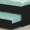 Ver imagem 5 de Cama Bicama Estante com Kit Luz Bb-28-29 Preto