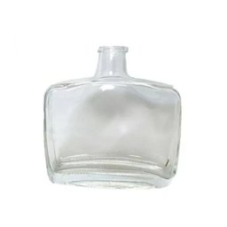 Garrafa de Vidro Arranjo Floral Flor Seca Capim de Pampas - 2