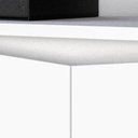 Ver imagem 2 de Aparador Buffet Merlin - 2 Portas com Pés Retrô em Mdf-mdp Branco - Movelove Branco