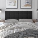 Ver imagem 1 de PAINEL CAMA BOX SUSPENSA ALINE PRETO 1.40