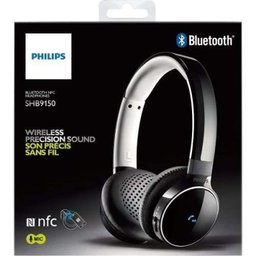 Fone de Ouvido Bluetooth e Nfc Shb9150Bk/00 Philips - 1