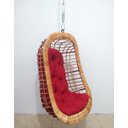 Ver imagem 1 de Balanço de Teto Oval com Almofada e com Mosquetão