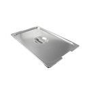 Ver imagem 3 de Kit 2 Cubas de Inox Gn 1/1 de 100 Mm com Alças e Tampa