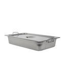 Ver imagem 1 de Kit 2 Cubas de Inox Gn 1/1 de 100 Mm com Alças e Tampa