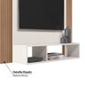 Painel Demadero P/tv de até 40 - Off White/natural - 4