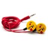 Kit com 6 Fone de Ouvido Universal Emoji Emoticons Estéreo - 3