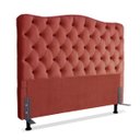 Ver imagem 1 de Cabeceira Para Cama Box Queen 1,6 M Realeza:Suede Vermelho