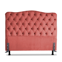 Ver imagem 2 de Cabeceira Para Cama Box Queen 1,6 M Realeza:Suede Vermelho