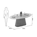 Ver imagem 2 de Mesa Jantar Ryze 218 + 8 Cad Lizy Perola DJ Móveis