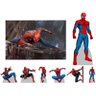 Kit Painel Lona 1,50x1,00m e Displays Homem Aranha 01 - 1