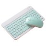 Kit Teclado e Mouse Bluetooth Samsung Tab A8 10.5 - Verde - 1