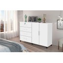 Ver imagem 2 de Cômoda Br com Rodízios Cor Branco