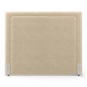 Ver imagem 6 de Cabeceira Cama Box Queen Size Alba 160cm com Frame Veludo Bege - Desk Design