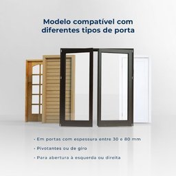 Fechadura Digital de Embutir Samba Esf-de6100i Preta Elsys - 9