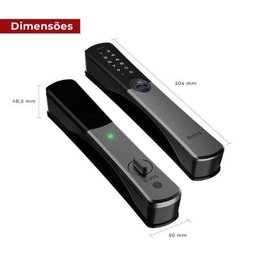 Fechadura Digital de Embutir Samba Esf-de6100i Preta Elsys - 10