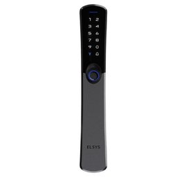 Fechadura Digital de Embutir Samba Esf-de6100i Preta Elsys - 1