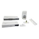 Ver imagem 3 de Kit 01 Instalação Porta de Vidro Pivotante V/a - Branco - Aluminio