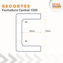 Ver mais imagens de Kit 01 Instalação Porta de Vidro Pivotante V/a - Branco - Aluminio