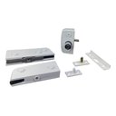 Ver imagem 5 de Kit 01 Instalação Porta de Vidro Pivotante V/a - Branco - Aluminio