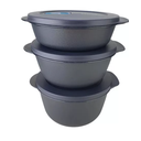 Ver imagem 2 de Tupperware Kit Crystalwave 3 Peças Tupperware Kit Crystalwave 3 Peças para Microondas