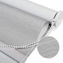 Ver imagem 1 de Persiana Rolo Blackout Cinza - 2,40m X 2,10m